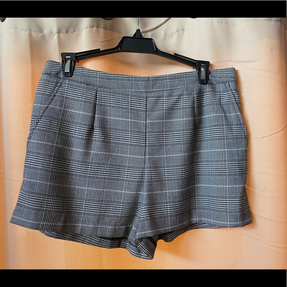 Plaid shorts